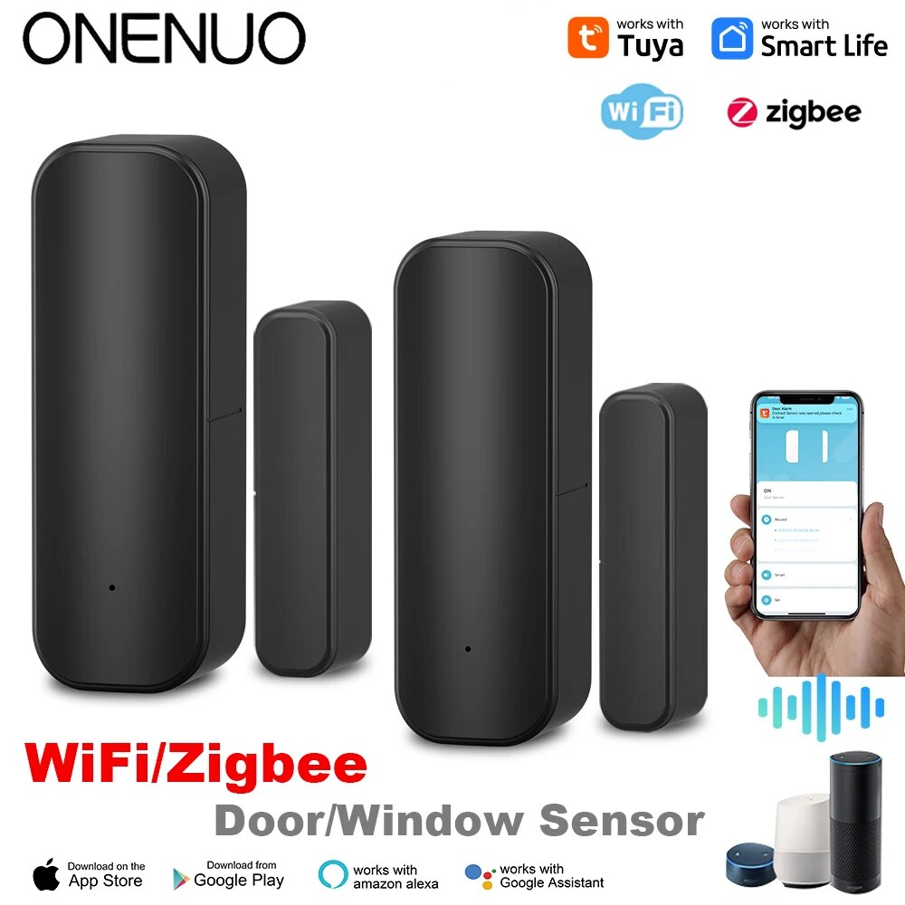 Smart Home Orvibo - Tuya Sensor jendela pintu WiFi/ZigBee, pintu