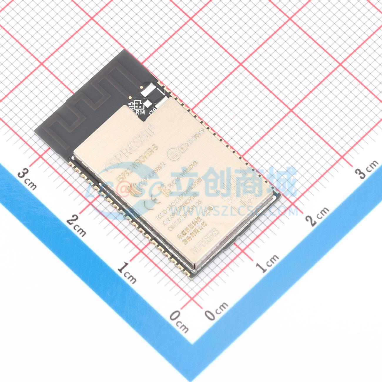 Smart Home Iot - 3 Buah ESP32-WROVER-B-N8R8 SMD 31.4X18Mm ESP32-DOWD