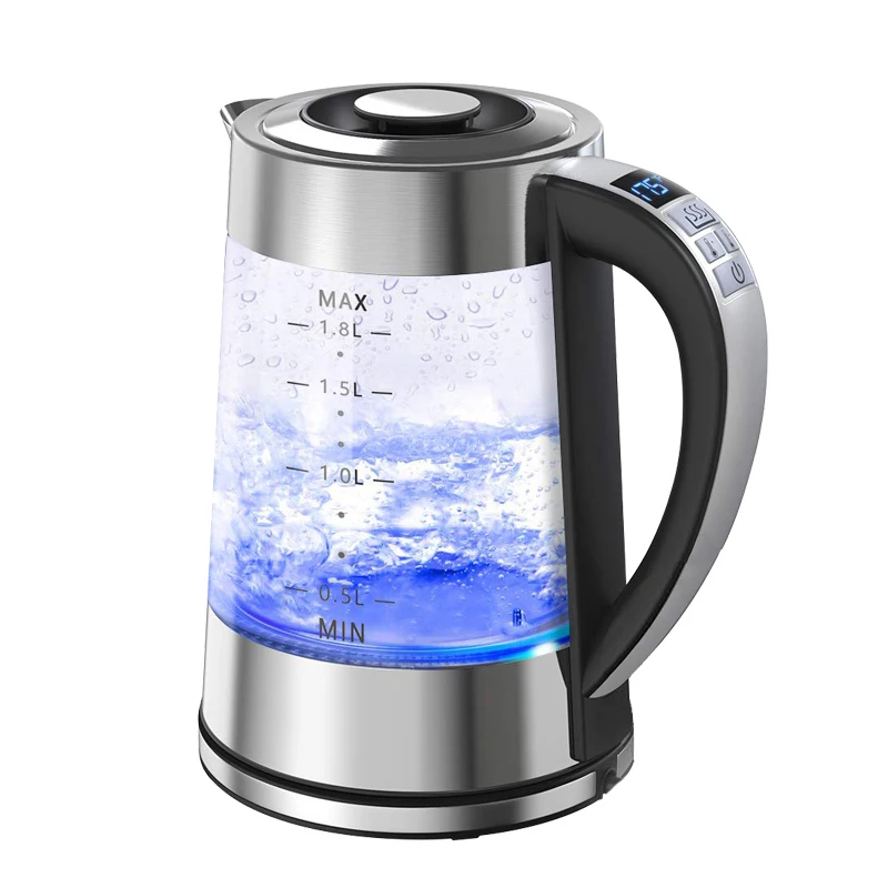 Home Smart Kettle - Ketel Listrik Kaca Termostatik Pintar Kapasitas