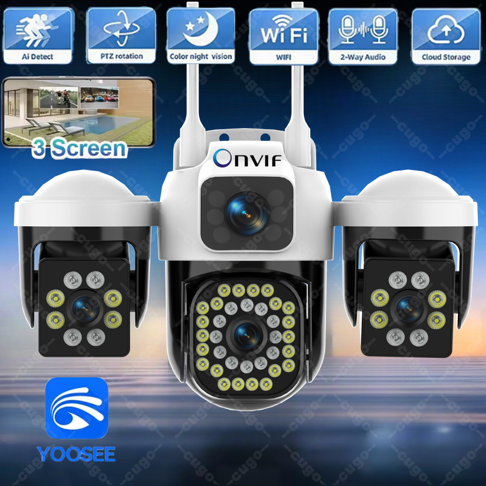 Smart Home Kamera Outdoor - Kamera IP WiFi Luar Ruangan 15MP
