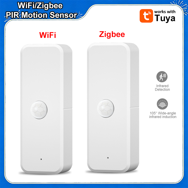 Smart Home Ir - Tuya WiFi/Zigbee Detektor Inframerah Tubuh Manusia