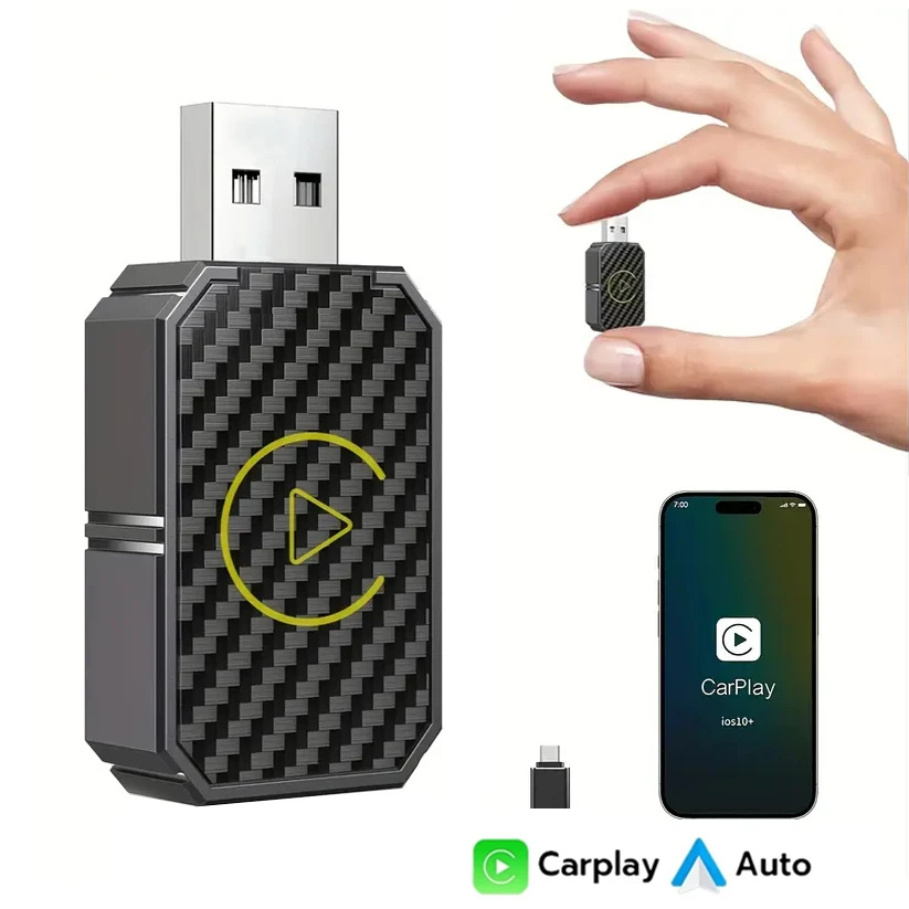 Smart Home Iot - Adaptor CarPlay Nirkabel Smart Dongle untuk