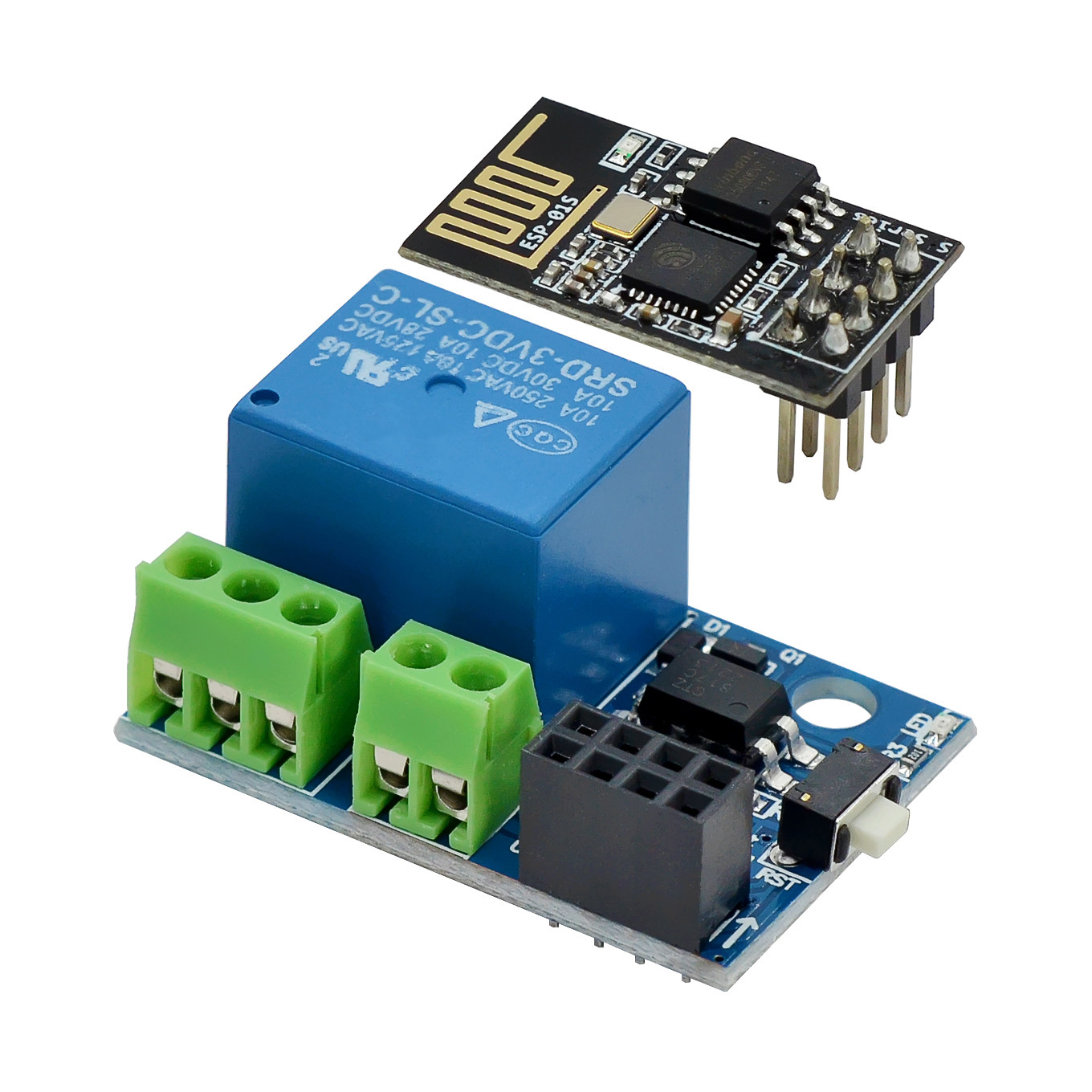 Smart Home Arduino Uno - Modul Relay WiFi ESP-01S 5V 10A