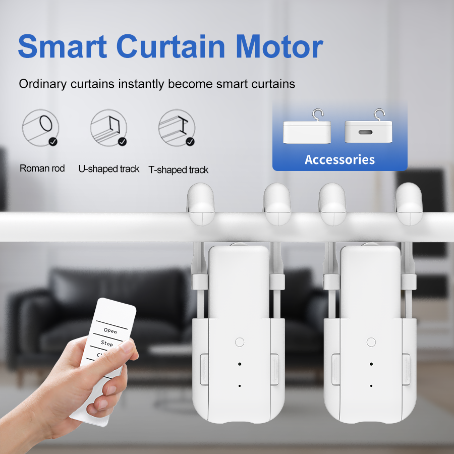 Smart Home Elements - Pintar untuk Pembuka Tirai Rumah Elektronik