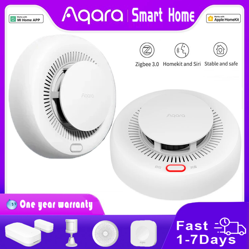 Smart Home Future - Detektor Asap Aqara Baru Zigbee Monitor