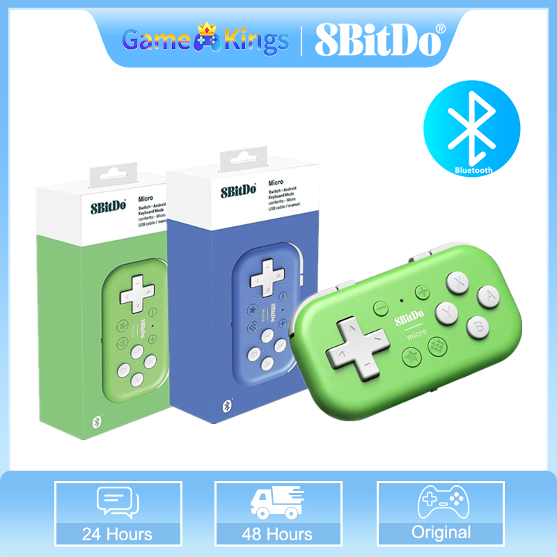Smart Home Film - 8BitDo pengontrol Mini Gamepad Bluetooth mikro