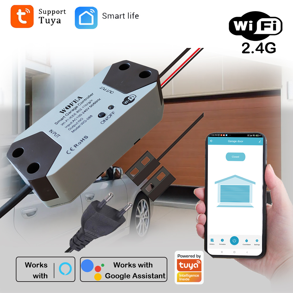 Smart Home Hub - Pengontrol pembuka pintu garasi pintar, colokan