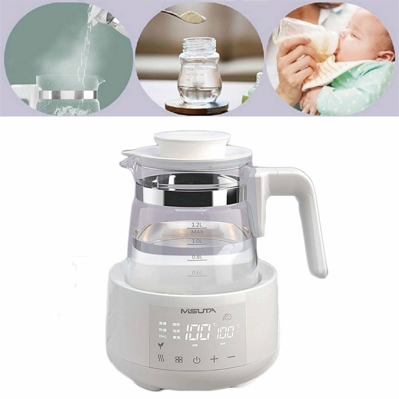 Home Smart Kettle - Ketel Listrik 1.2L dengan Kontrol Suhu,