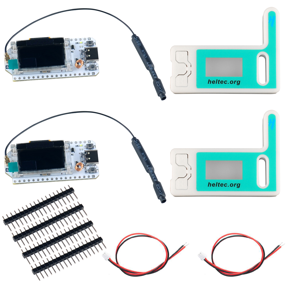 Smart Home Iot - 2set ESP32 LoRa V3 papan pengembangan