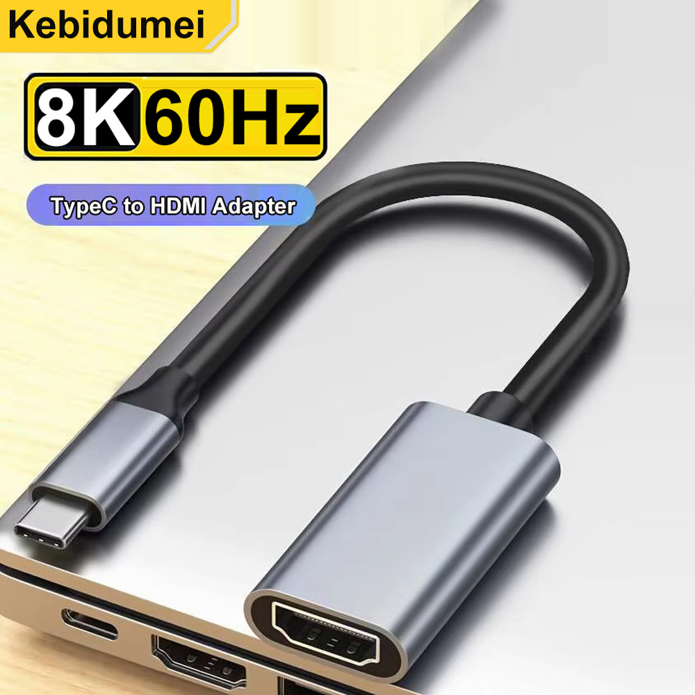 Smart Home Hub - Adaptor USB C Ke HDMI 8K