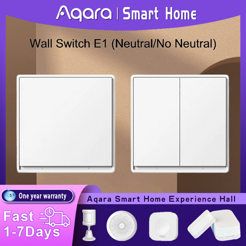 Smart Home Future - Sakelar Dinding Aqara Asli Versi E1