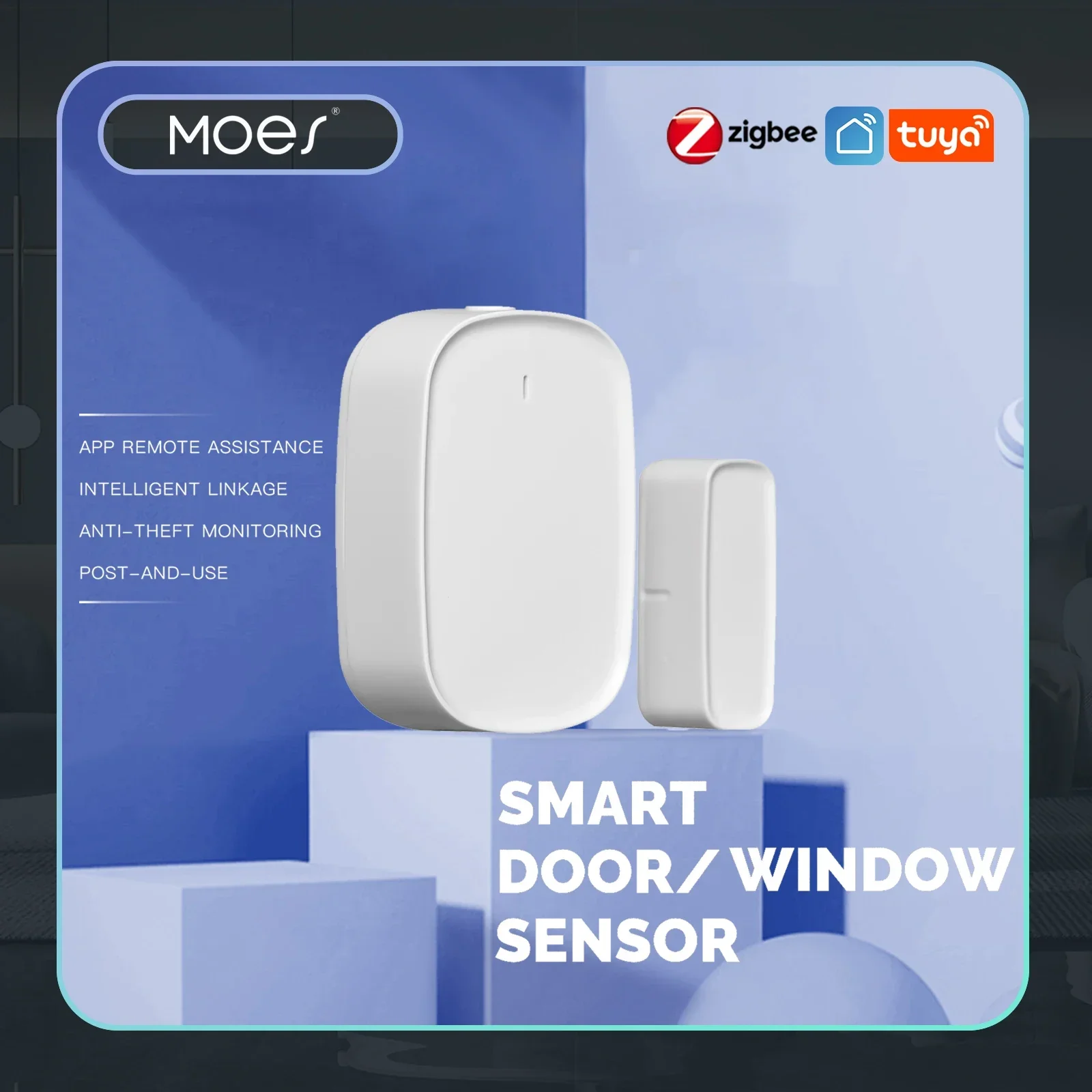 Smart Home Orvibo - MOES Tuya ZigBee/Wifi Gerbang Pintu Jendela