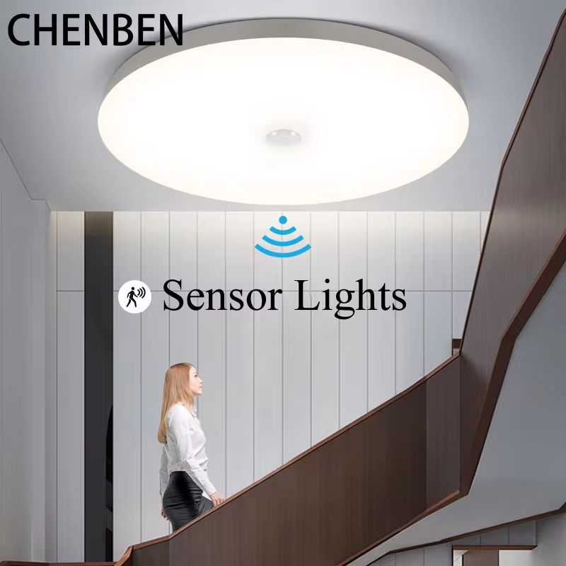 Smart Home Elements - Lampu plafon Sensor gerak LED 85-260V,