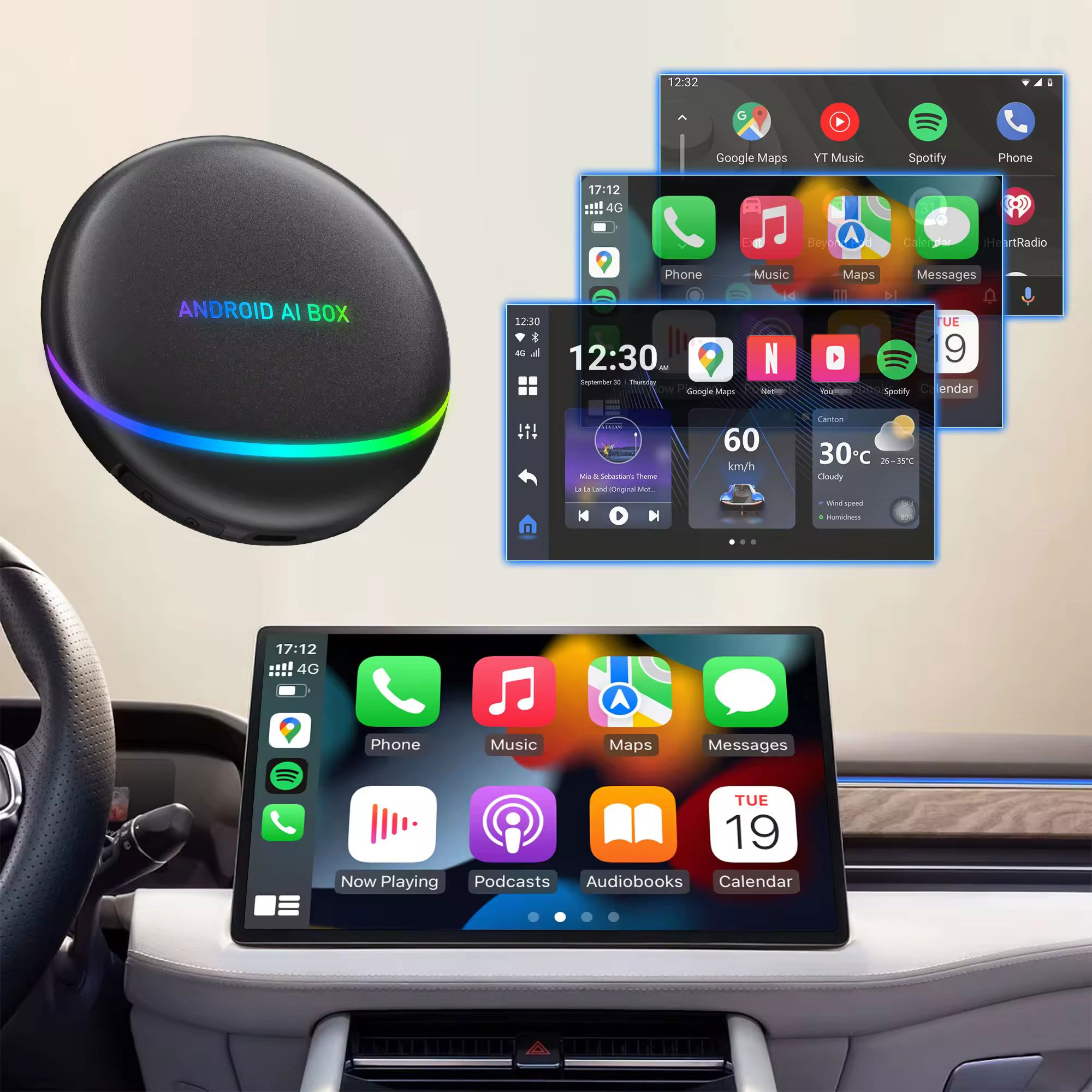 Carplay TV Ai Box nirkabel And - Smart Home Orvibo ulasan dan harga