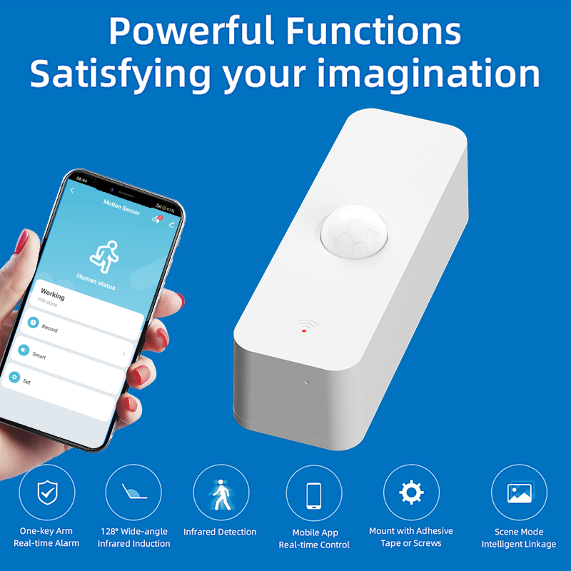 Zigbee PIR Sensor gerak WiFi,  - Smart Home Google Assistant ulasan dan harga
