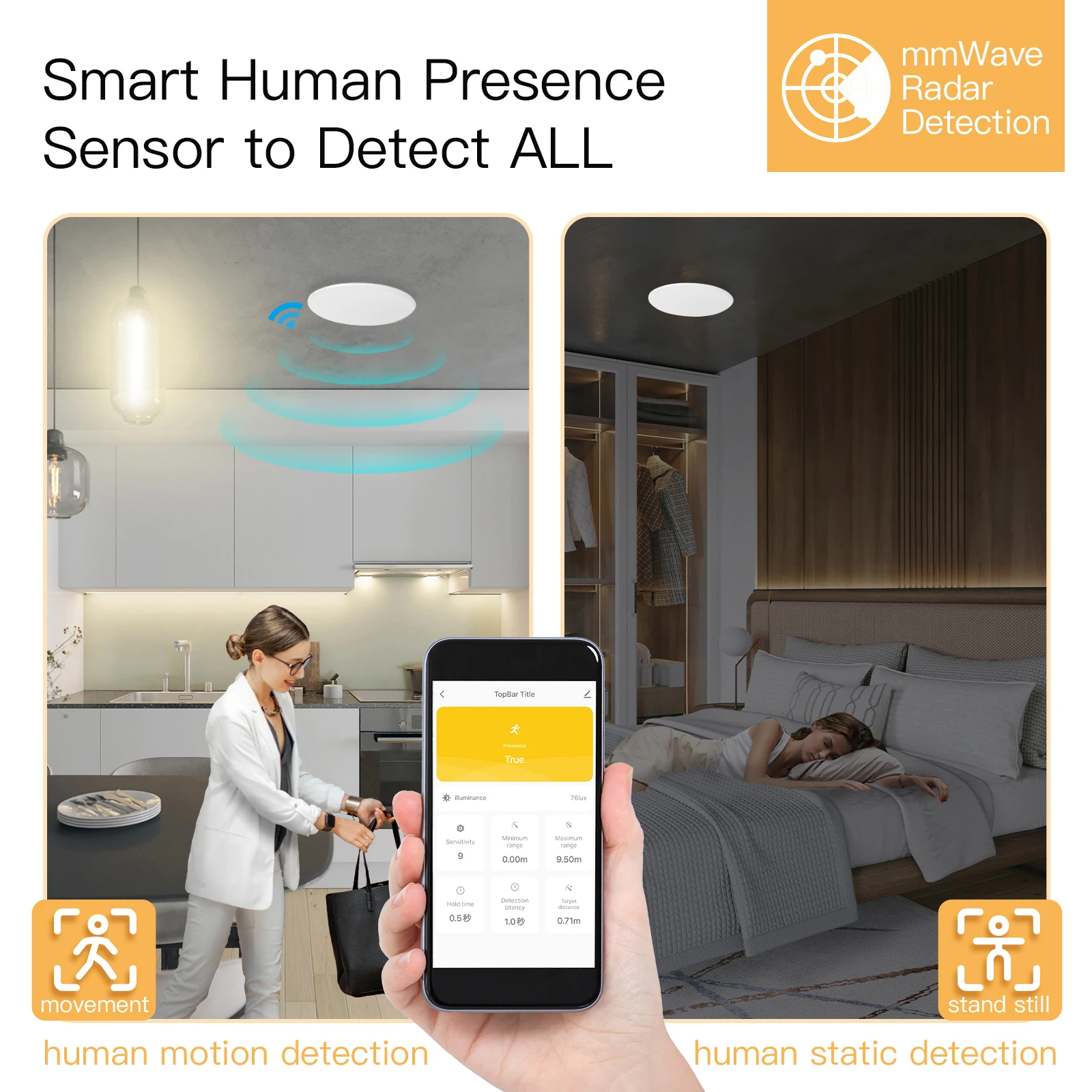 ZigBee Tuya Hub PIR langit-lan - Smart Home Hub ulasan dan harga
