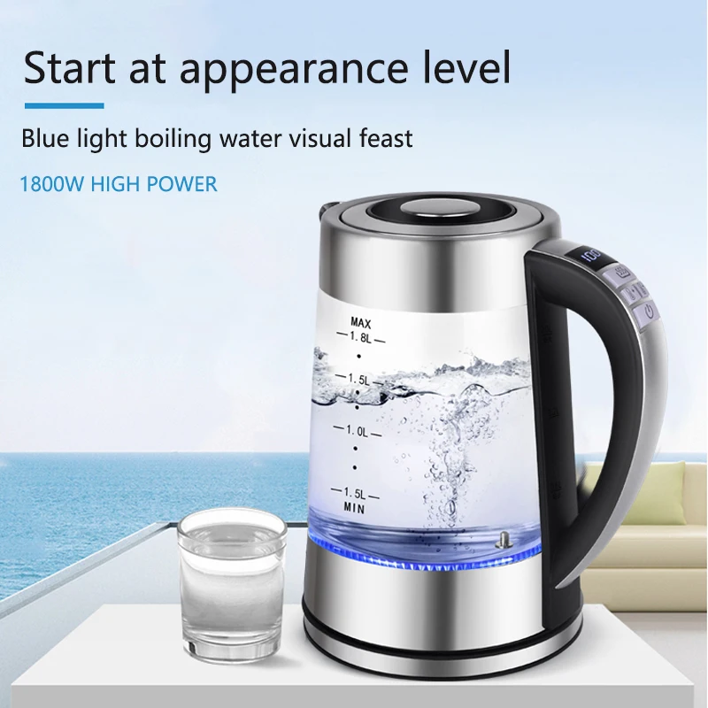 Ketel Listrik Kaca Termostatik - Home Smart Kettle ulasan dan harga