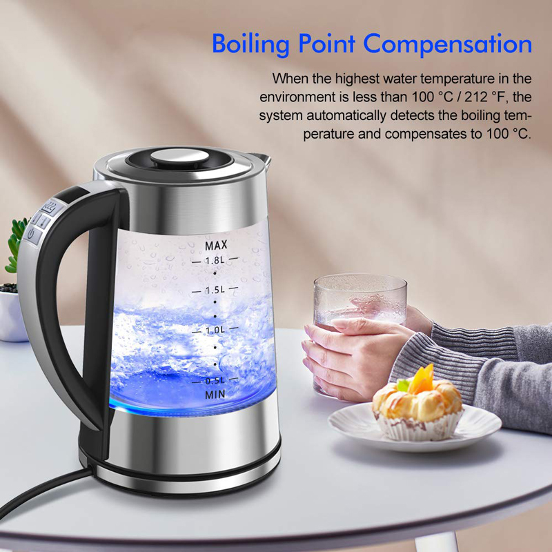 Ketel Listrik Kaca Termostatik - Home Smart Kettle ulasan dan harga