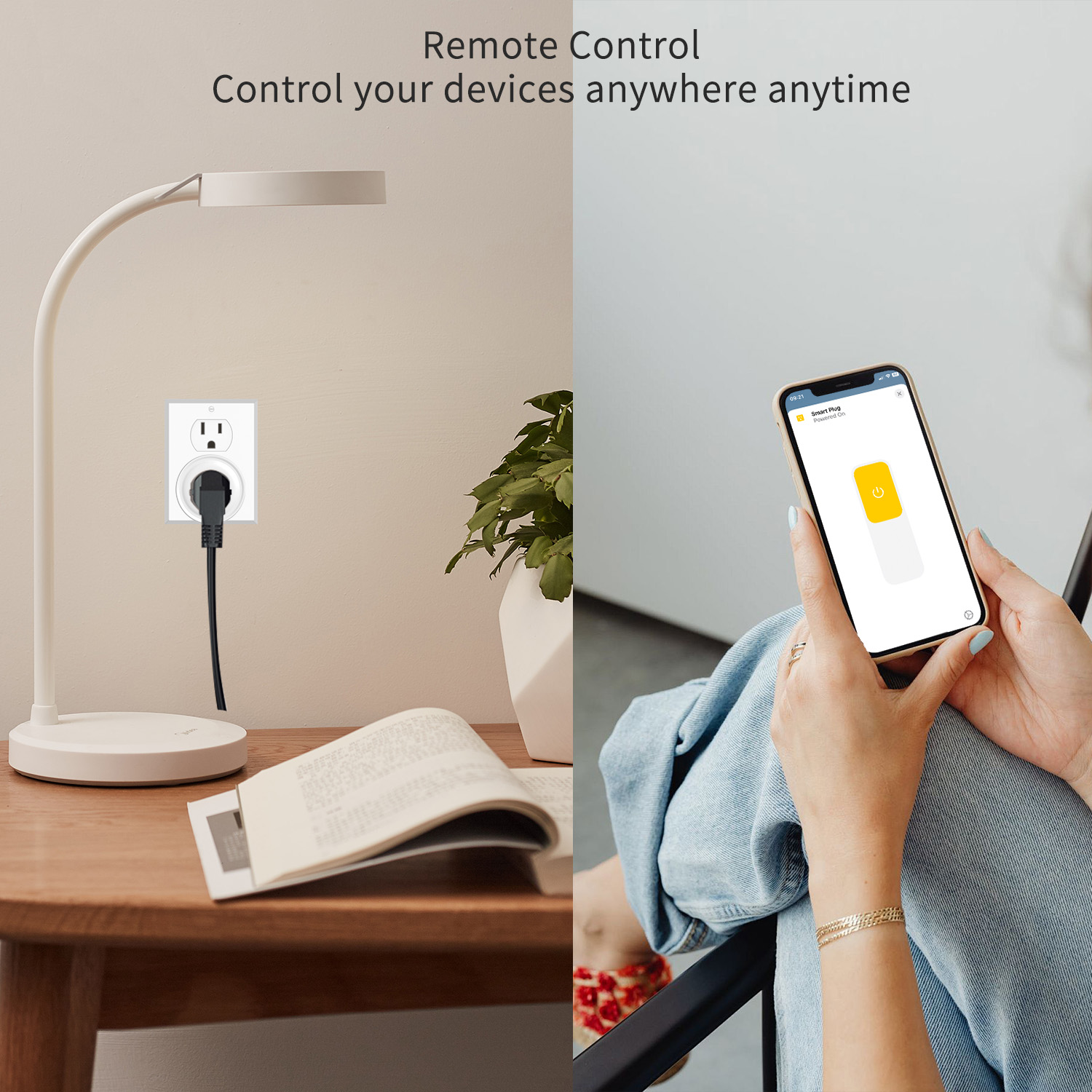 Stop Kontak Pintar WiFi HomeKi - Smart Home Elements ulasan dan harga