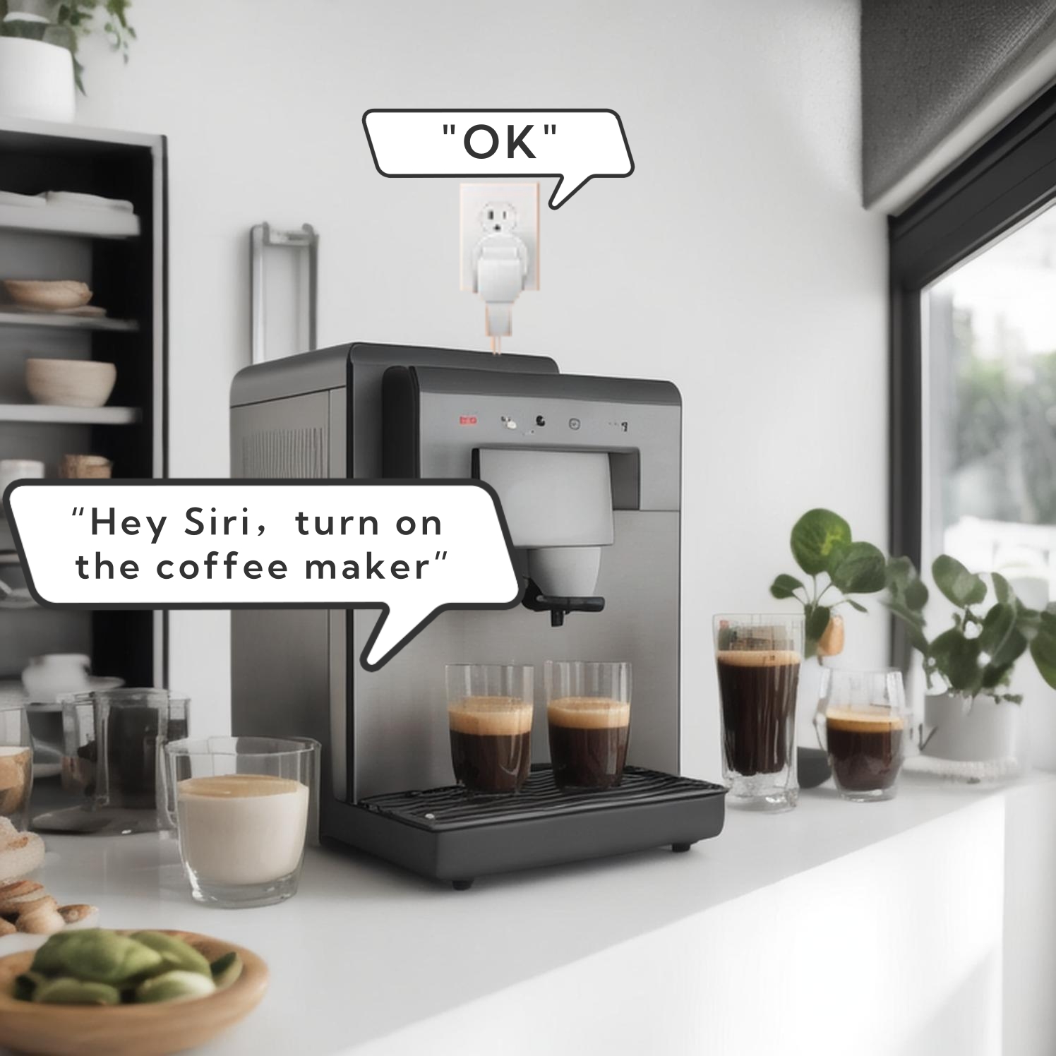 Stop Kontak Pintar WiFi HomeKi - Smart Home Elements ulasan dan harga