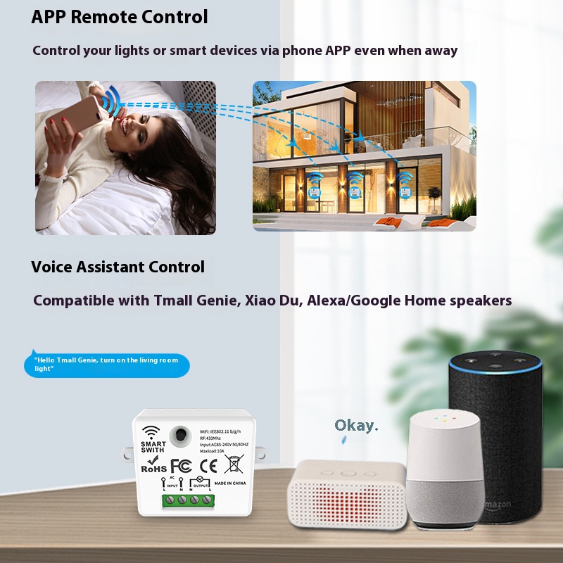 Perangkat Pemutus Daya Cerdas  - Tuya Smart Switch ulasan dan harga