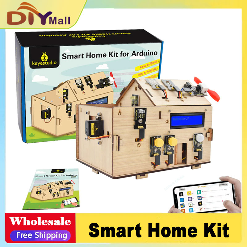 Kit Rumah Pintar IoT Keyestudi - Smart Home Iot ulasan dan harga