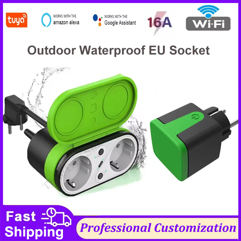 Tuya EU 16A Wifi Smart Outdoor - Tuya Smart Switch ulasan dan harga
