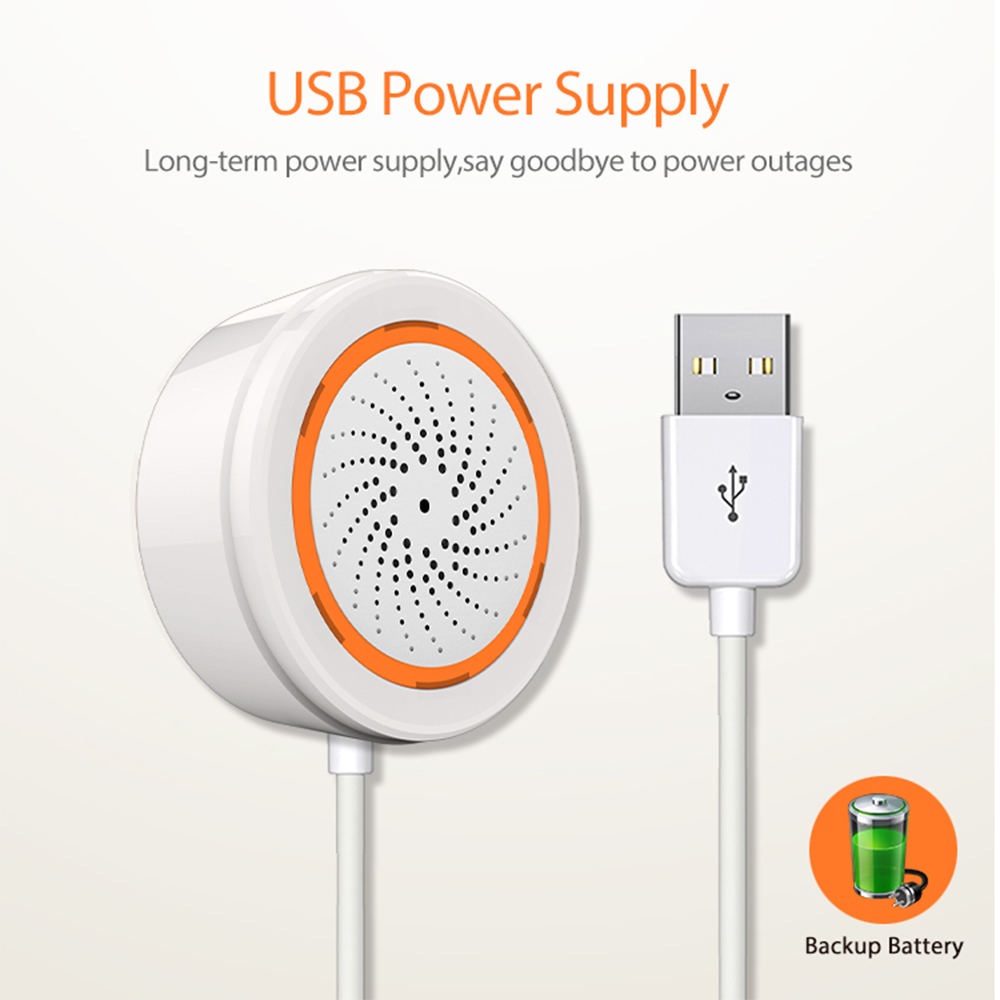 Coolcam Tuya Zigbee Alarm Sire - Smart Home Hub ulasan dan harga