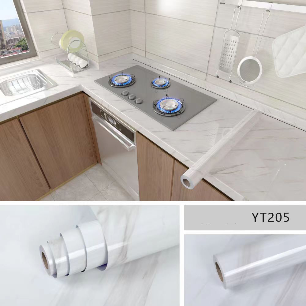 Stiker ubin marmer, kompor Fil - Smart Home Film ulasan dan harga