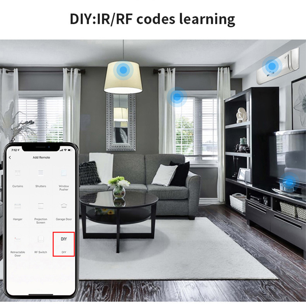 Remote Control RF IR Pintar Ba - Smart Home Hub ulasan dan harga