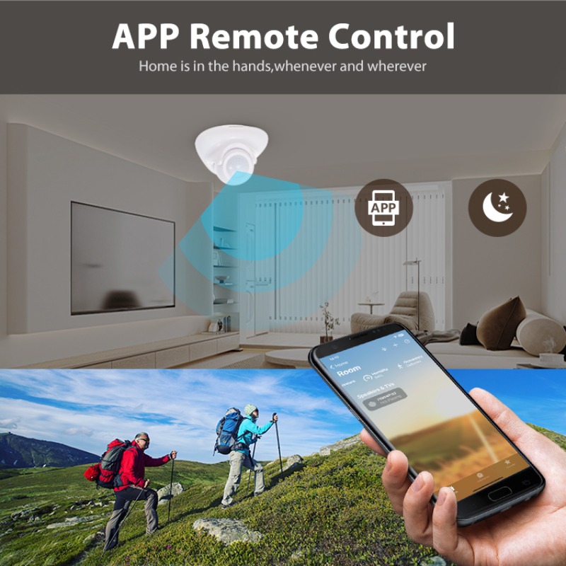 Sensor Gerak Kehadiran Manusia - Smart Home Hub ulasan dan harga