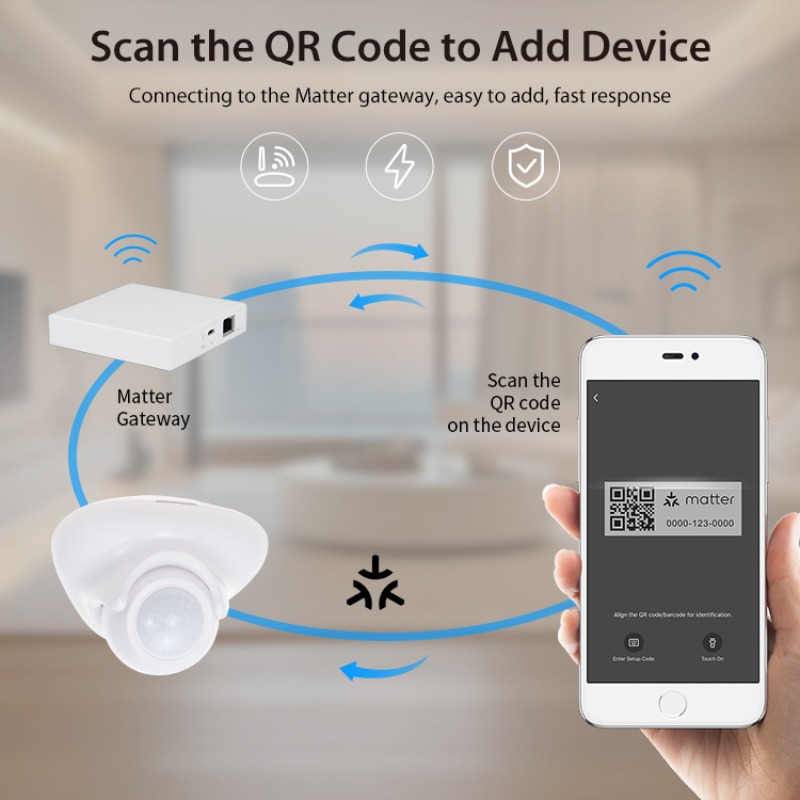 Sensor Gerak Kehadiran Manusia - Smart Home Hub ulasan dan harga