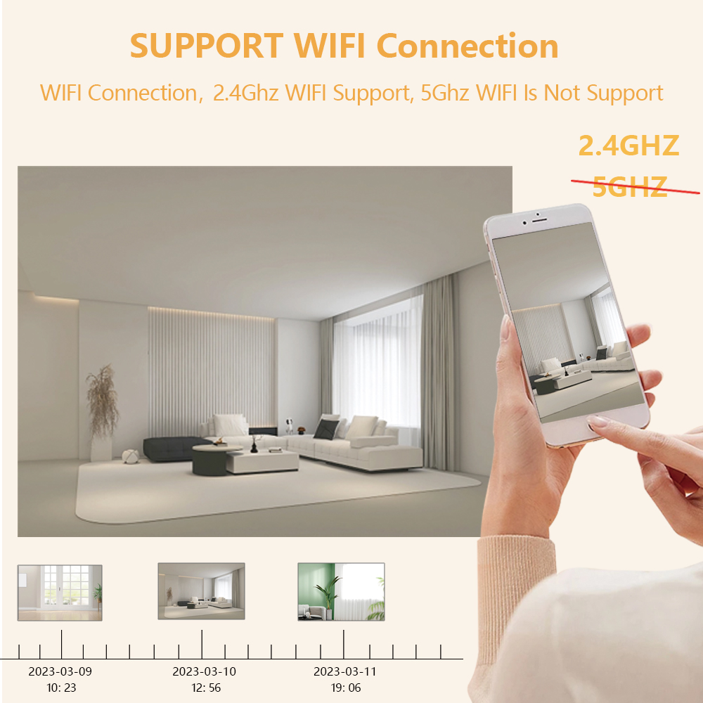 Kamera Penghalang Wifi 2K Lens - Smart Home Kamera Outdoor ulasan dan harga
