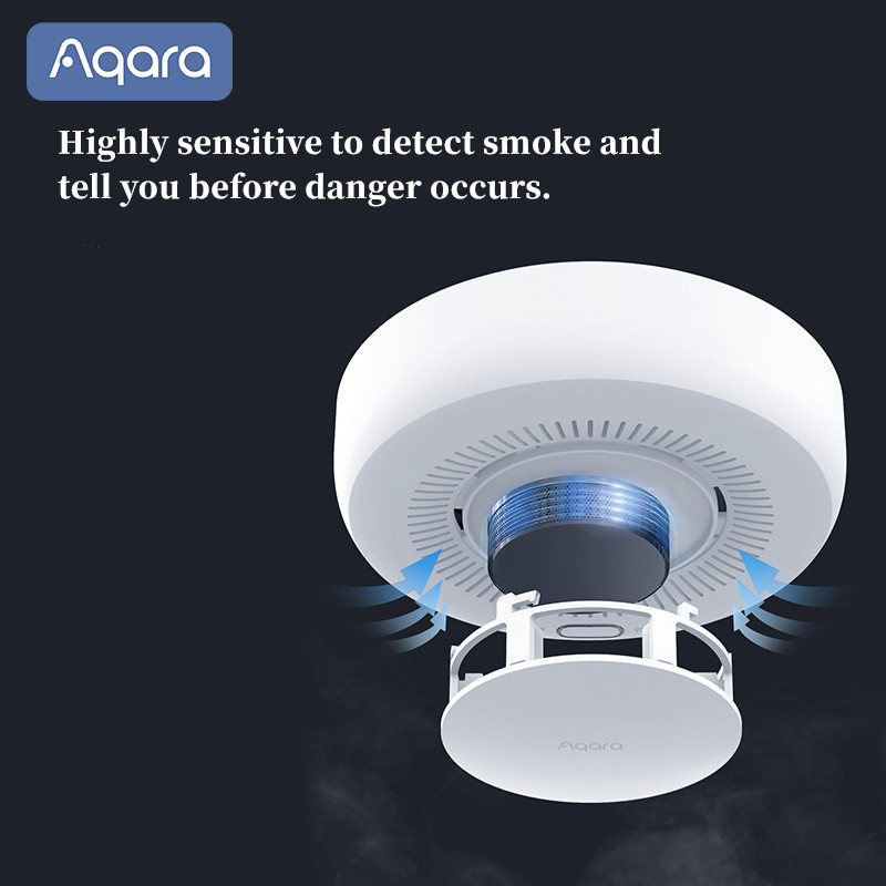 Aqara Sensor detektor asap cer - Smart Home Future ulasan dan harga