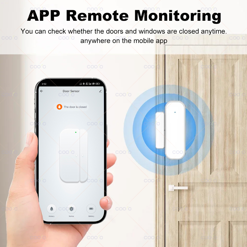 Zigbee 3.0 Sensor Jendela Pint - Smart Home Hub ulasan dan harga