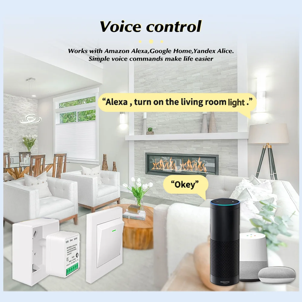 Untuk Tuya Mini Smart WiFi Swi - Tuya Smart Switch ulasan dan harga