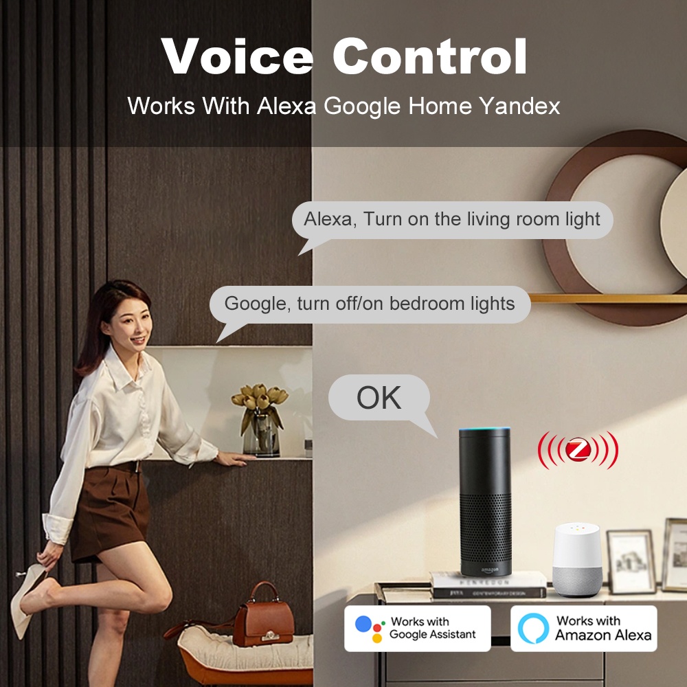 Smart Life ZigBee Saklar Tombo - Smart Home Button ulasan dan harga
