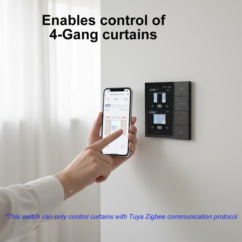 Panel Cerdas Tuya F3-pro ZigBe - Smart Home Button ulasan dan harga