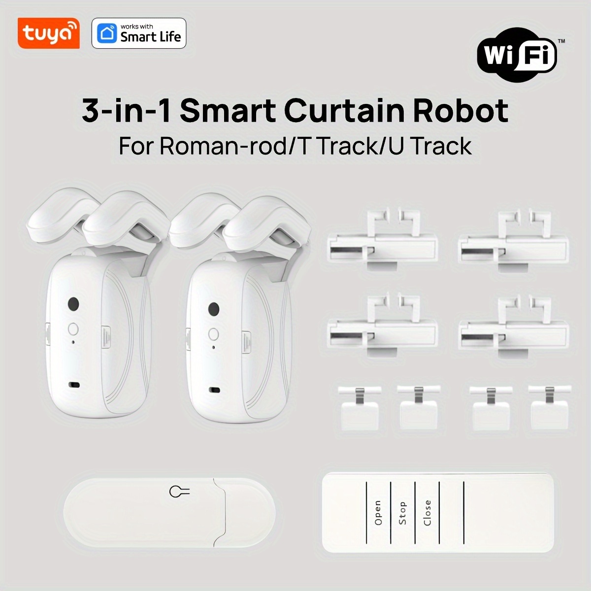 1/2 Buah Robot Tirai WiFi Pint - Smart Home Hub ulasan dan harga