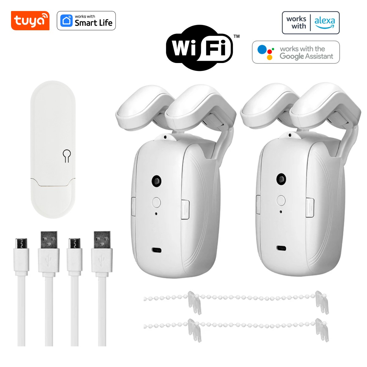 1/2 Buah Robot Tirai WiFi Pint - Smart Home Hub ulasan dan harga
