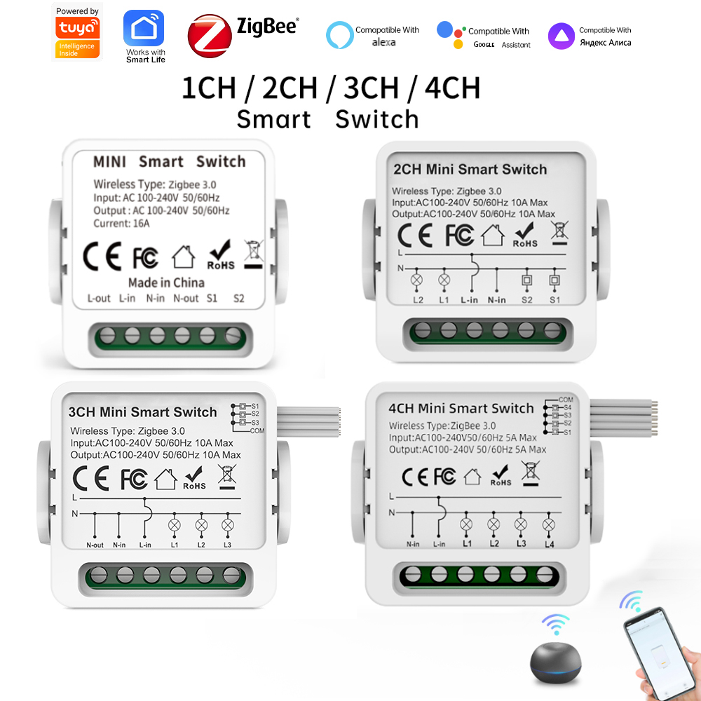 Tuya Zigbee 3.0 Smart Switch 1 - Tuya Smart Switch ulasan dan harga