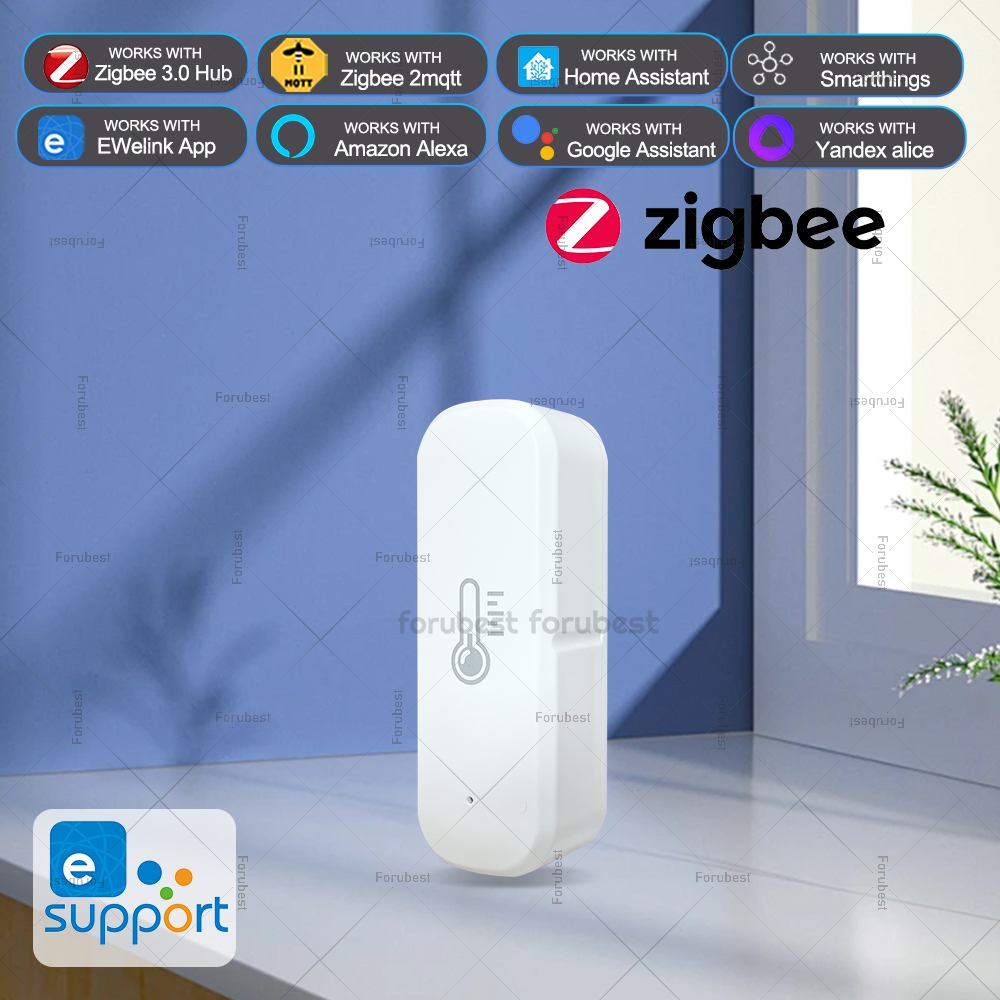 ZigBee Sensor Suhu dan Kelemba - Smart Home Bridge ulasan dan harga