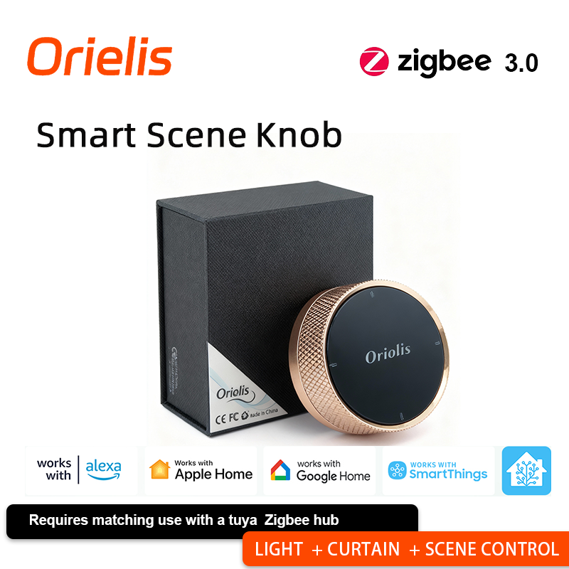 ORIELIS Tuya Zigbee Smart Scen - Tuya Smart Switch ulasan dan harga