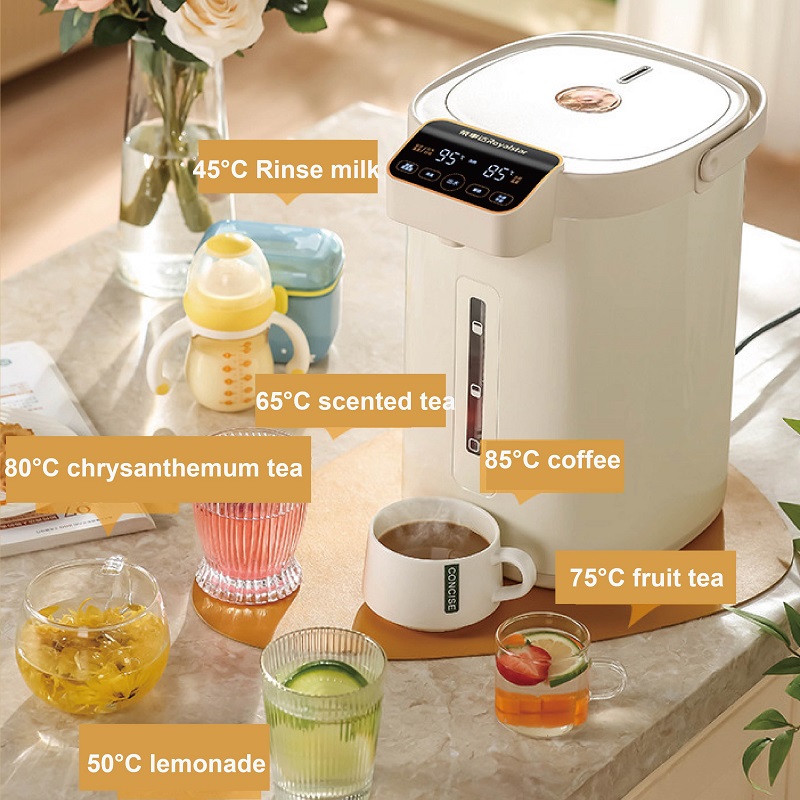 Botol Air Listrik dengan 14 Ti - Home Smart Kettle ulasan dan harga