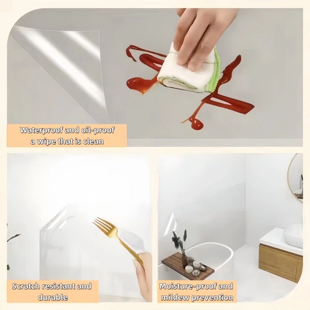 Kertas Dinding Dapur 3M/5M/10M - Smart Home Film ulasan dan harga