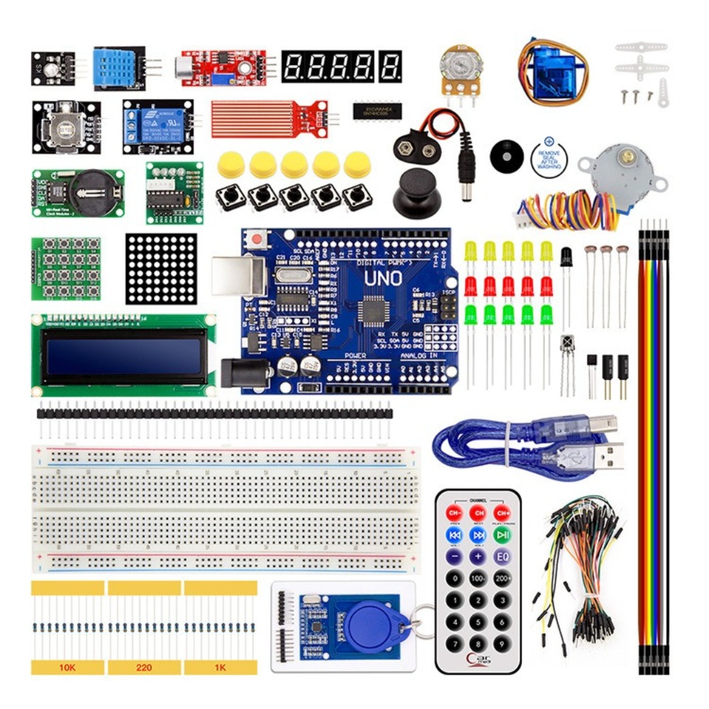 Kit Pemula Arduino UNO R3 deng - Smart Home Arduino Uno ulasan dan harga
