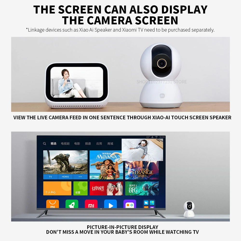 Xiaomi 360° °   Kamera Keamana - Smart Home Future ulasan dan harga
