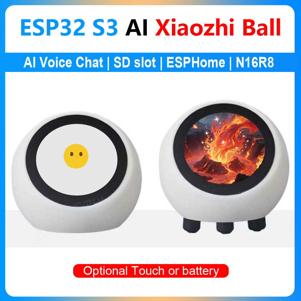 ESP32 S3 1.28 Inci N16R8 Papan - Smart Home Elements ulasan dan harga
