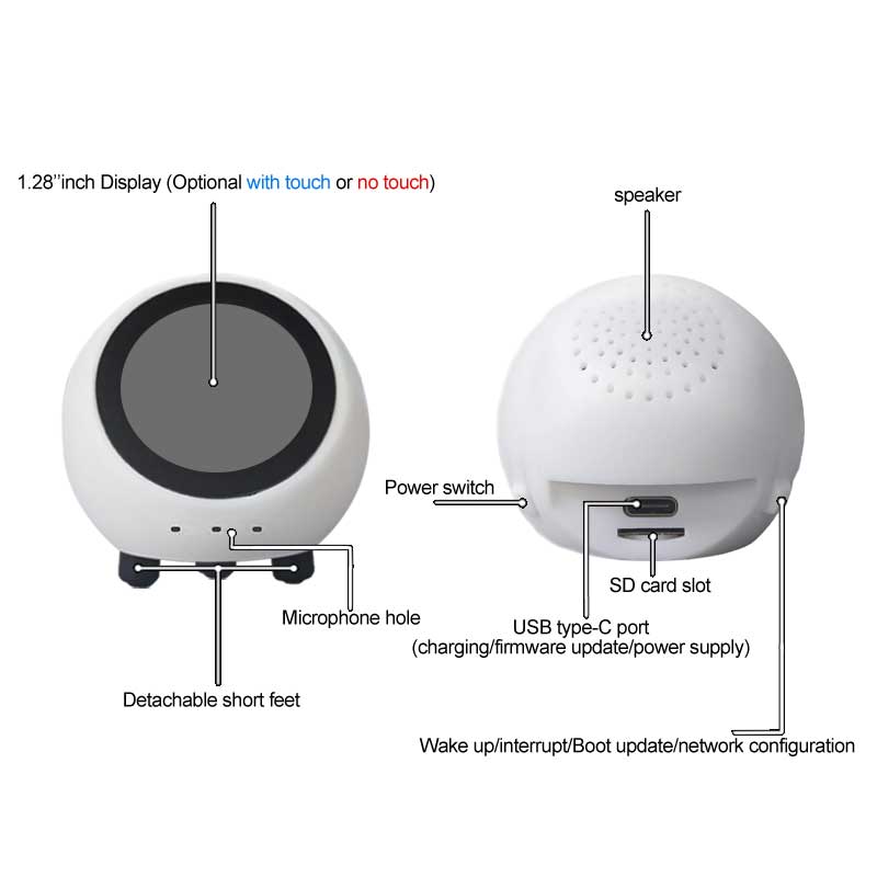 ESP32 S3 1.28 Inci N16R8 Papan - Smart Home Elements ulasan dan harga