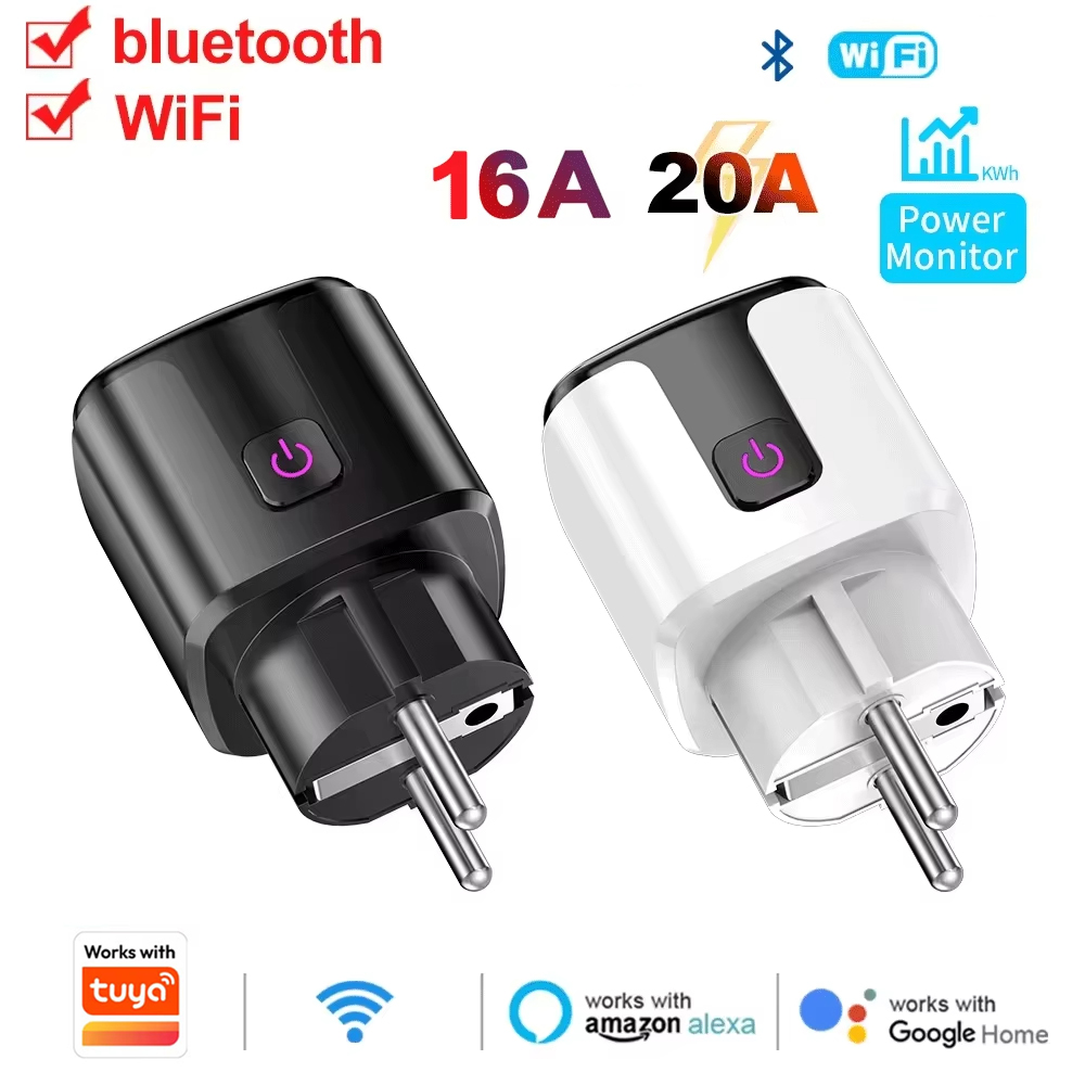 20A AC100-240V Wifi Smart Plug - Smart Home Elements ulasan dan harga
